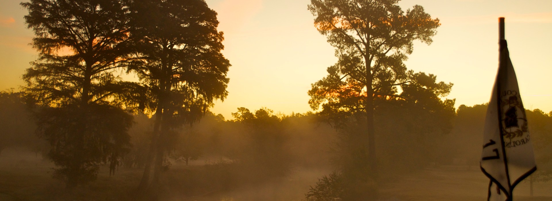 Golden Light at 17th Hole